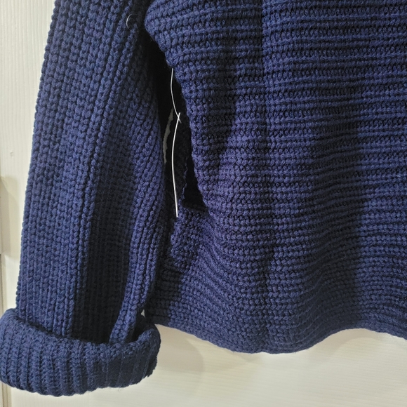 Women's Time and Tru Navy shaker XL 16-18 NEW - Picture 5 of 7